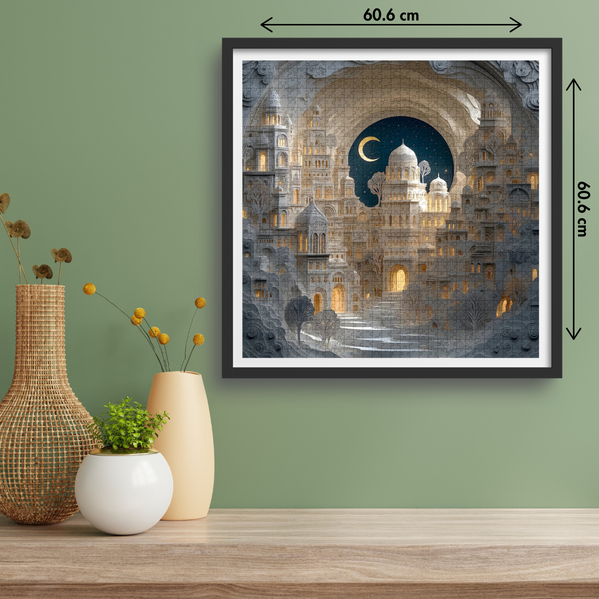 Paper City Art Jigsaw Puzzle 1000 Pieces