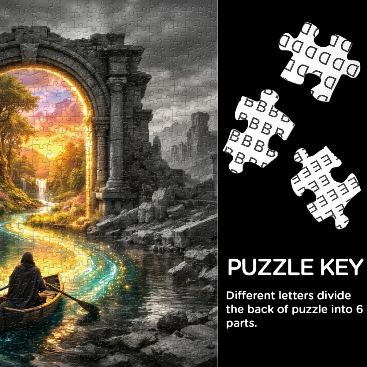 Gate of Ruins Jigsaw Puzzle 1000 Pieces