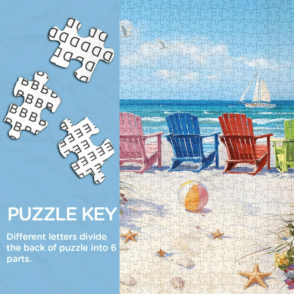 Coastal Breeze Jigsaw Puzzle 1000 Pieces