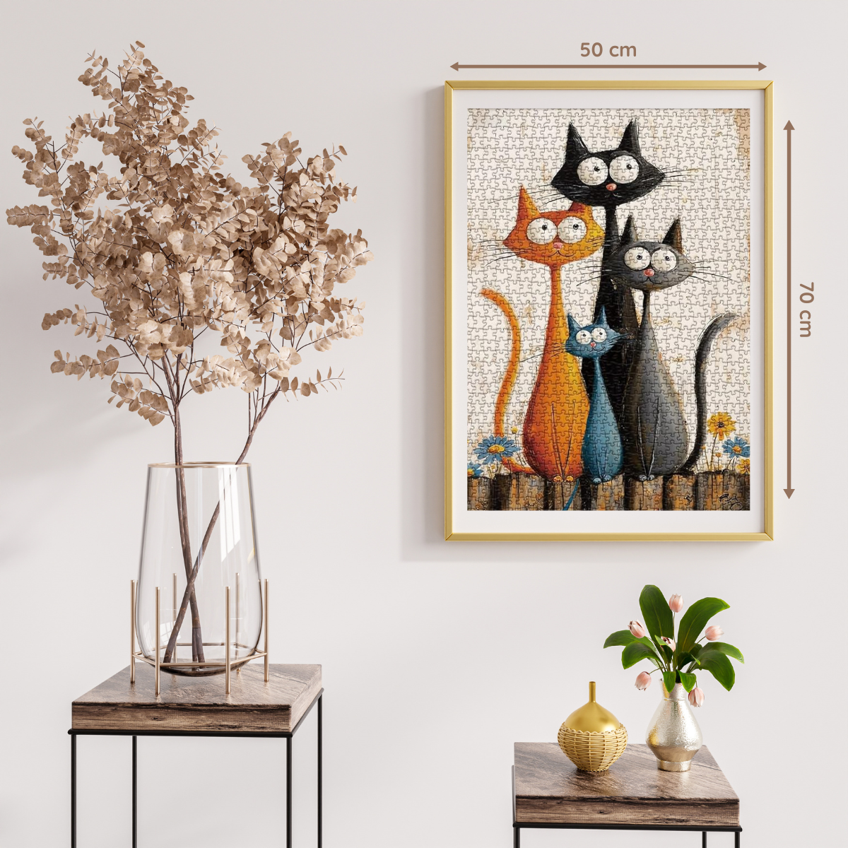 Charming Cats Jigsaw Puzzle 1000 Pieces