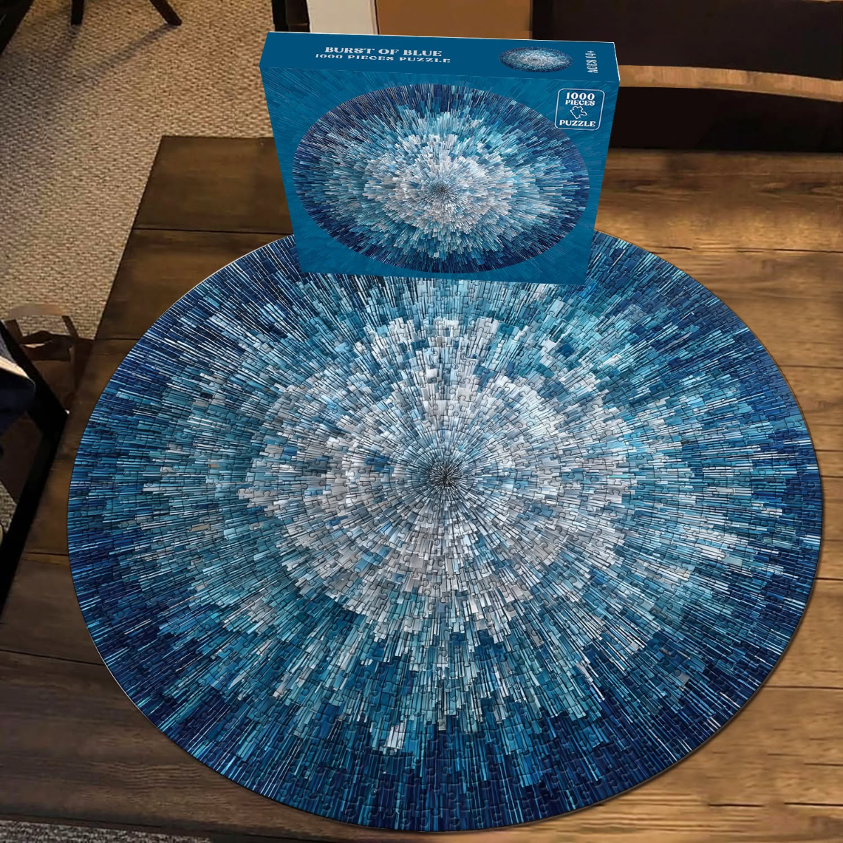 Burst of Blue Jigsaw Puzzle 1000 Pieces