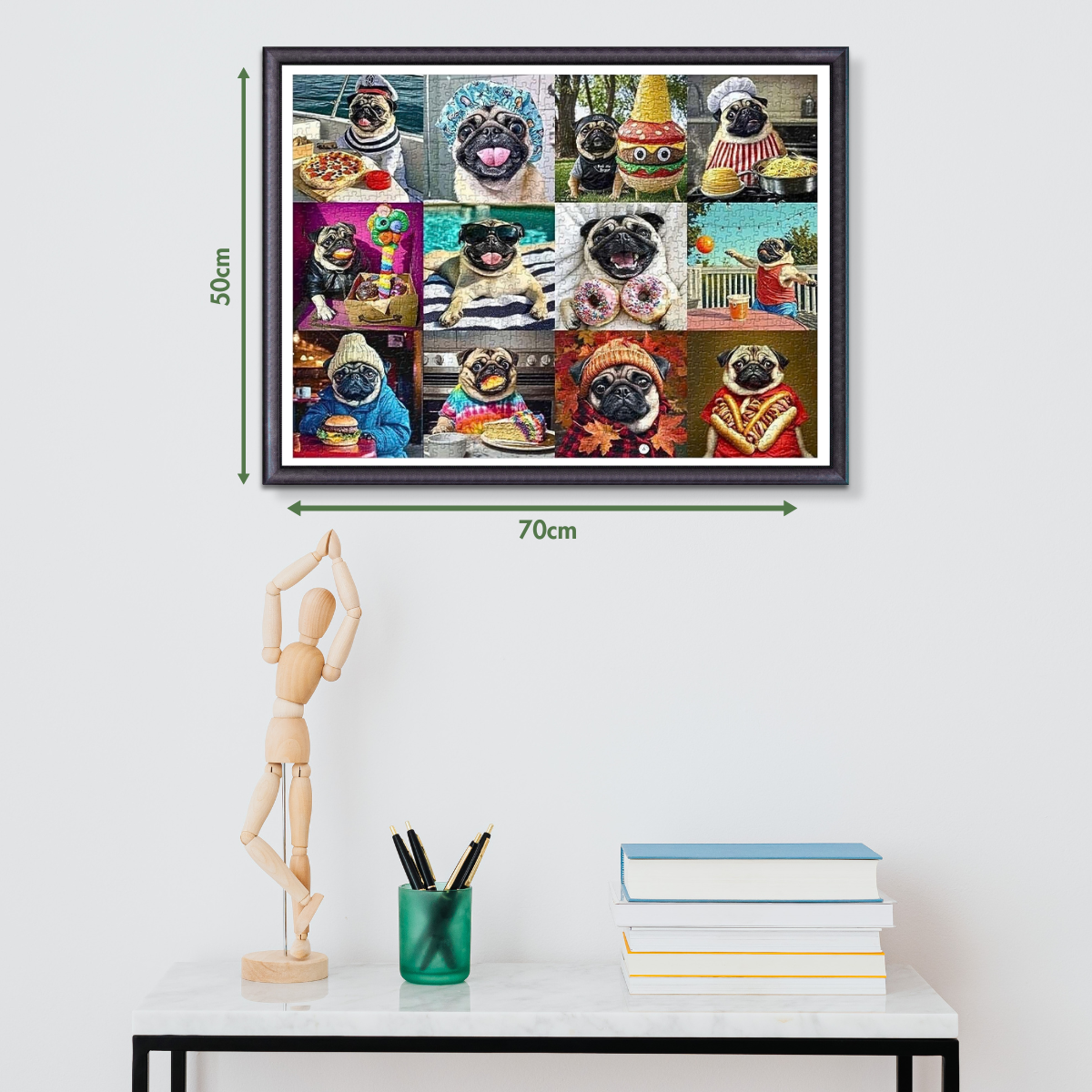 Puppy Memory Jigsaw Puzzle 1000 Pieces