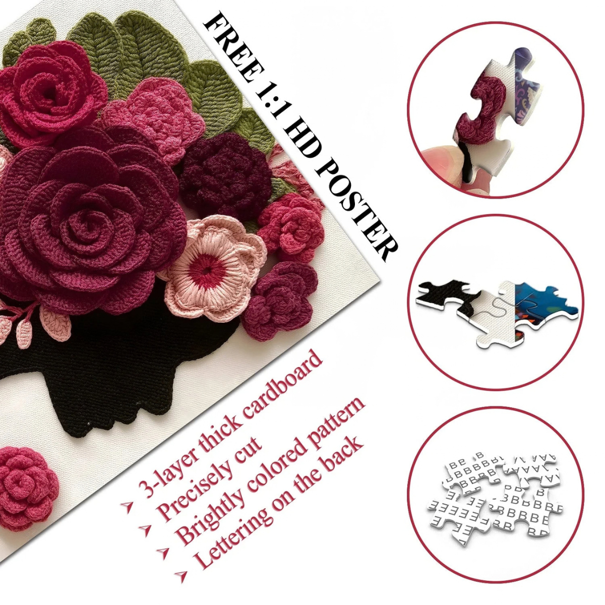 Blooming Muse Jigsaw Puzzle 1000 Pieces