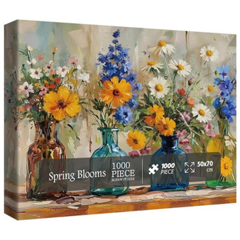 Spring Blooms 1000 Piece Jigsaw Puzzle for Adults