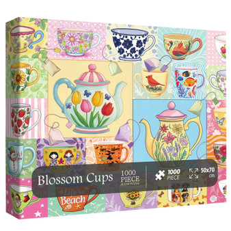 Blossom Cups 1000 Piece Jigsaw Puzzle for Adults