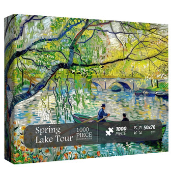 Spring Lake Tour 1000 Piece Jigsaw Puzzle for Adults