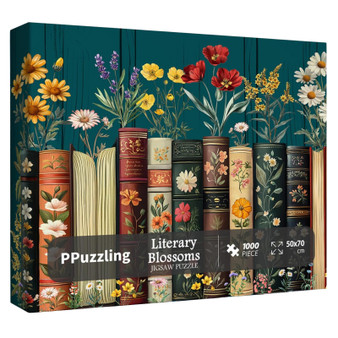 Literary Blossoms 1000 Piece Jigsaw Puzzle for Adults