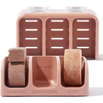 Kitsch Self-Draining Soap Dish - Terracotta