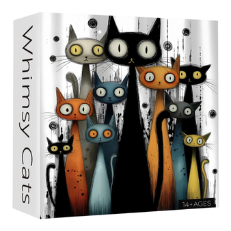 Whimsy Cats Jigsaw Puzzle 1000 Pieces