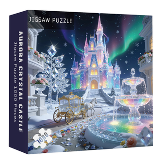 Aurora Crystal Castle Jigsaw Puzzle 1000 Pieces