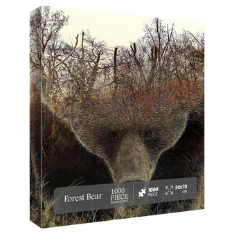 Forest Bear Jigsaw Puzzle 1000 Pieces