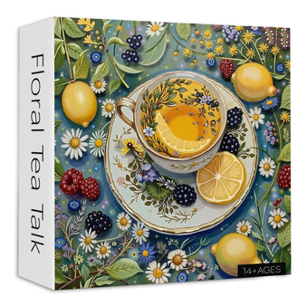 Floral Tea Talk Jigsaw Puzzle 1000 Pieces
