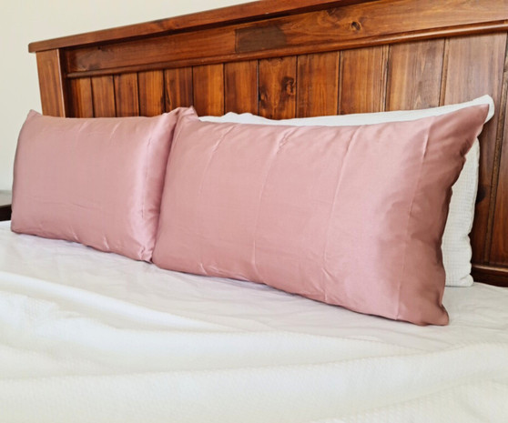 Silk Pillowcase NZ 22 momme 100 percent pure mulberry silk - Pale Mauve
