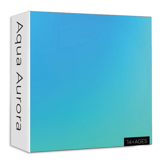 Aqua Aurora Calm Mindfulness Puzzle 1000 Pieces for Adults