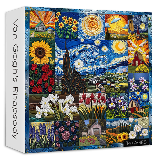Van Gogh's Rhapsody Jigsaw Puzzle 1000 Pieces