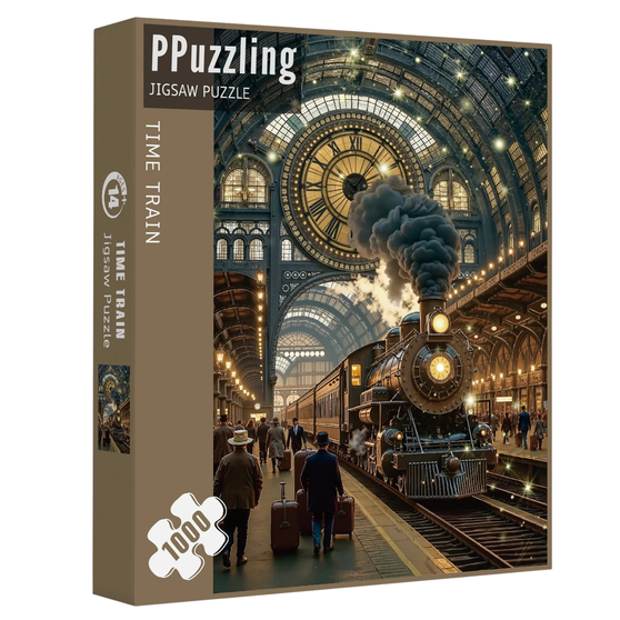 Time Train Jigsaw Puzzle 1000 Pieces
