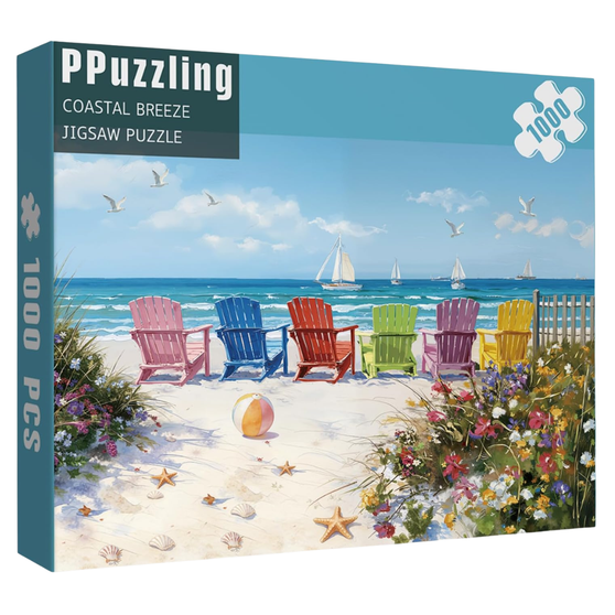 Coastal Breeze Jigsaw Puzzle 1000 Pieces