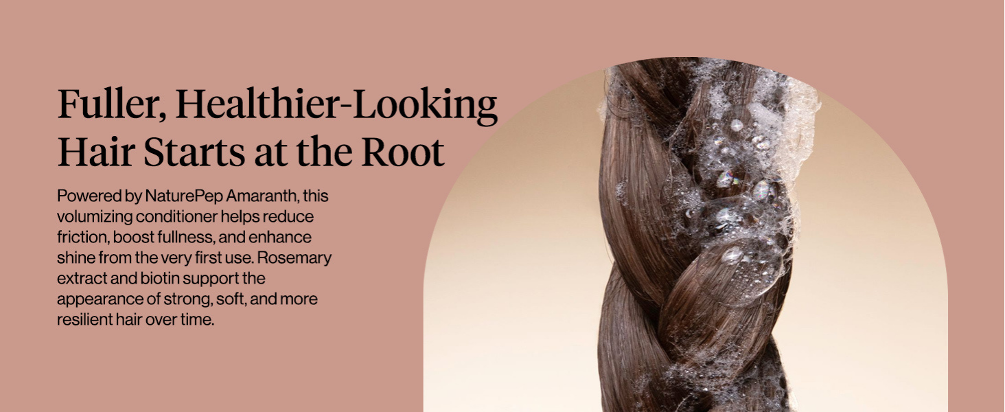 Kitsch Volumizing Rosemary & Biotin Liquid Conditioner for Women and Men for Hair Growth &ndash; Boosts Fullness & Shine After 1 Use, Thickening Bio-Based Hair Care, Color-Safe