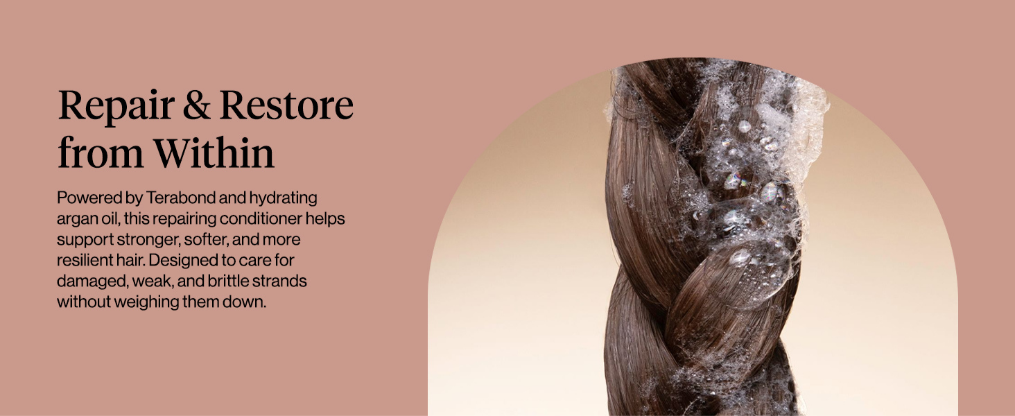 Kitsch Repairing Argan Oil Liquid Conditioner for Women & Men &ndash; Argan Oil for Hair, For Shine, Smoothness & Damage Recovery, Hair Repair &ndash; Clean, Color-Safe Hair Care