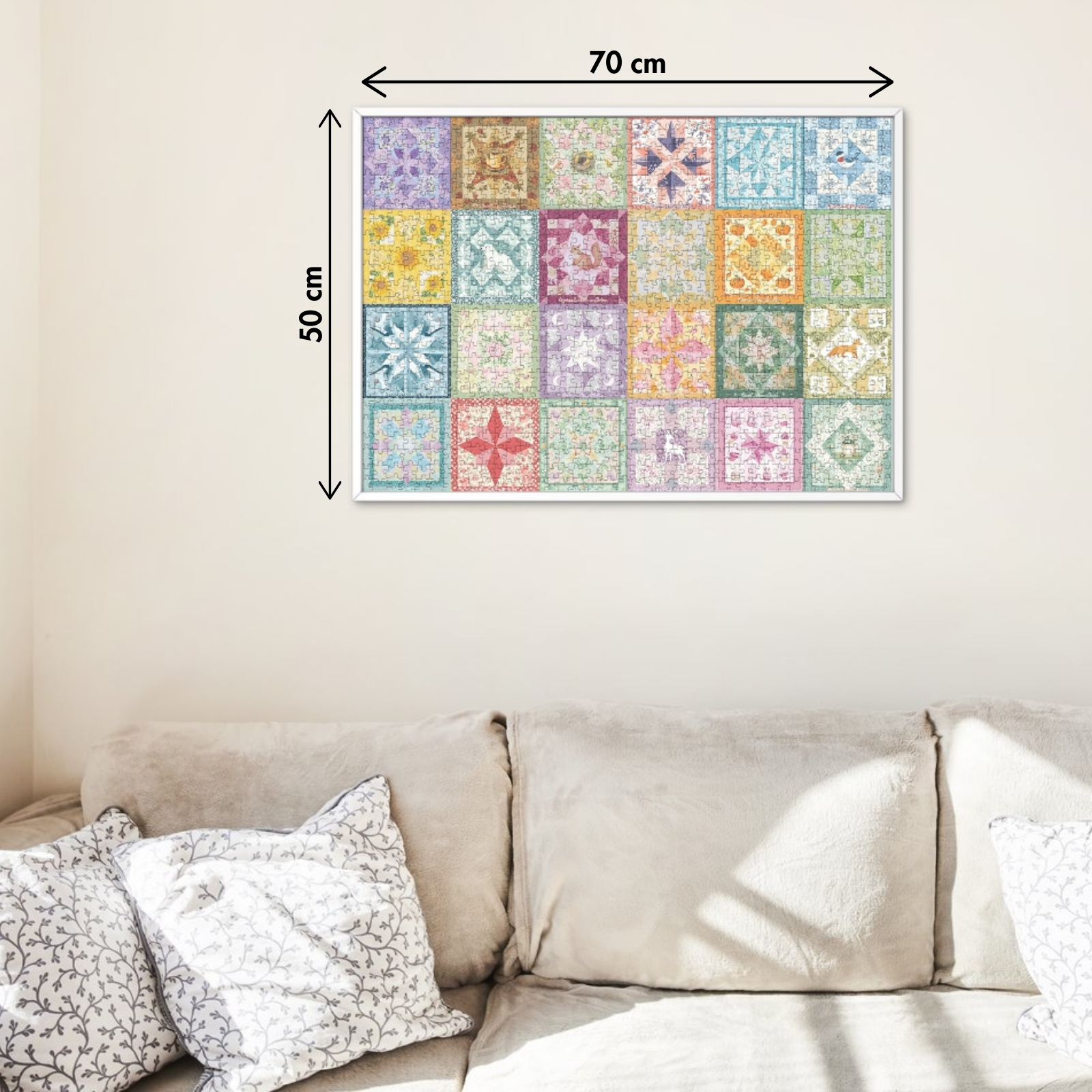 Framed Star Season 1000 Piece Jigsaw Puzzle for Adults