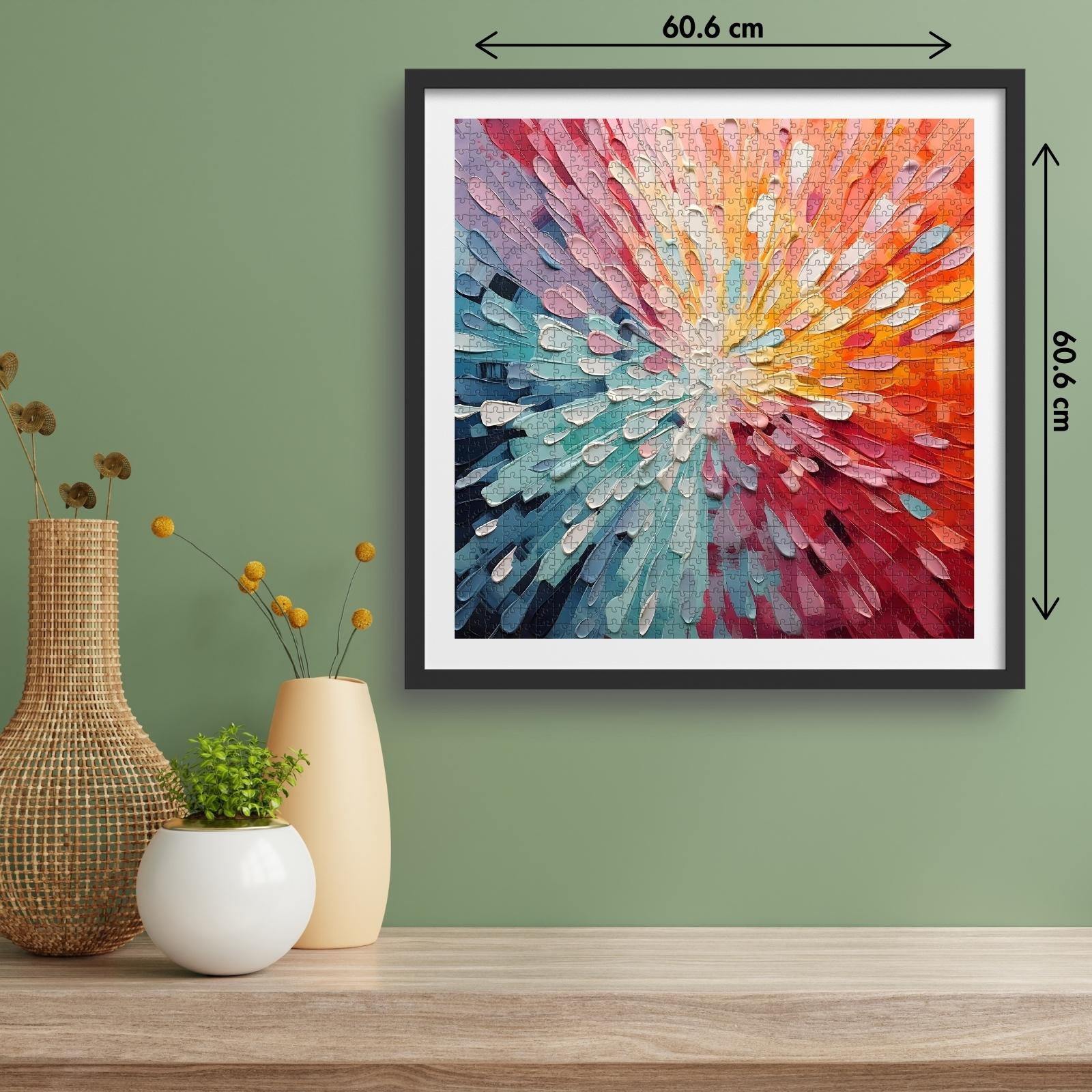 Color Explosion 1000 Piece Jigsaw Puzzle for Adults