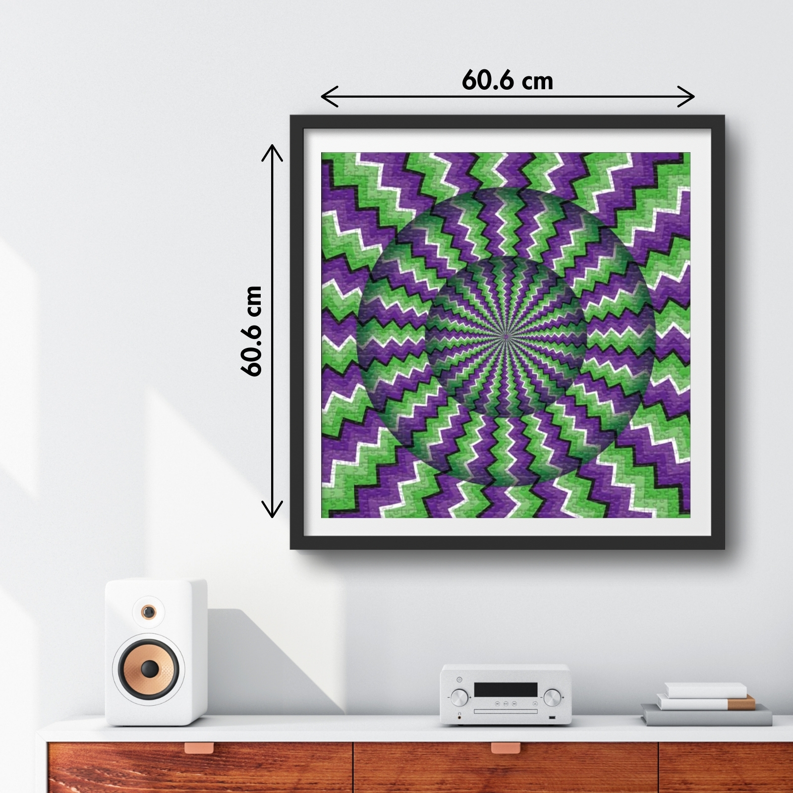 Rotating Ripple 1000 Piece Jigsaw Puzzle for Adults