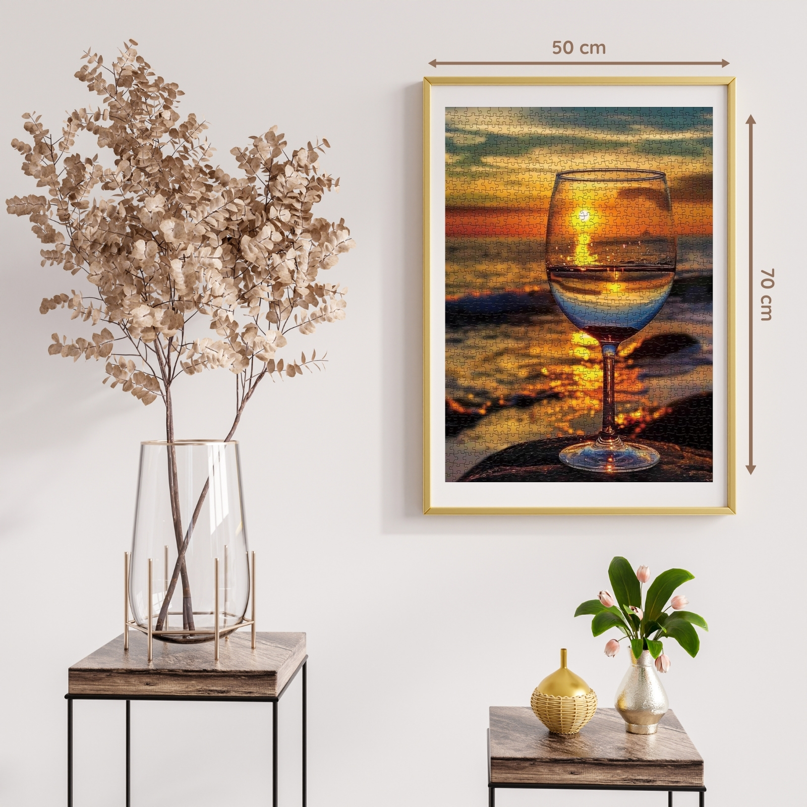 Cup of the Sunset 1000 Piece Jigsaw Puzzle for Adults