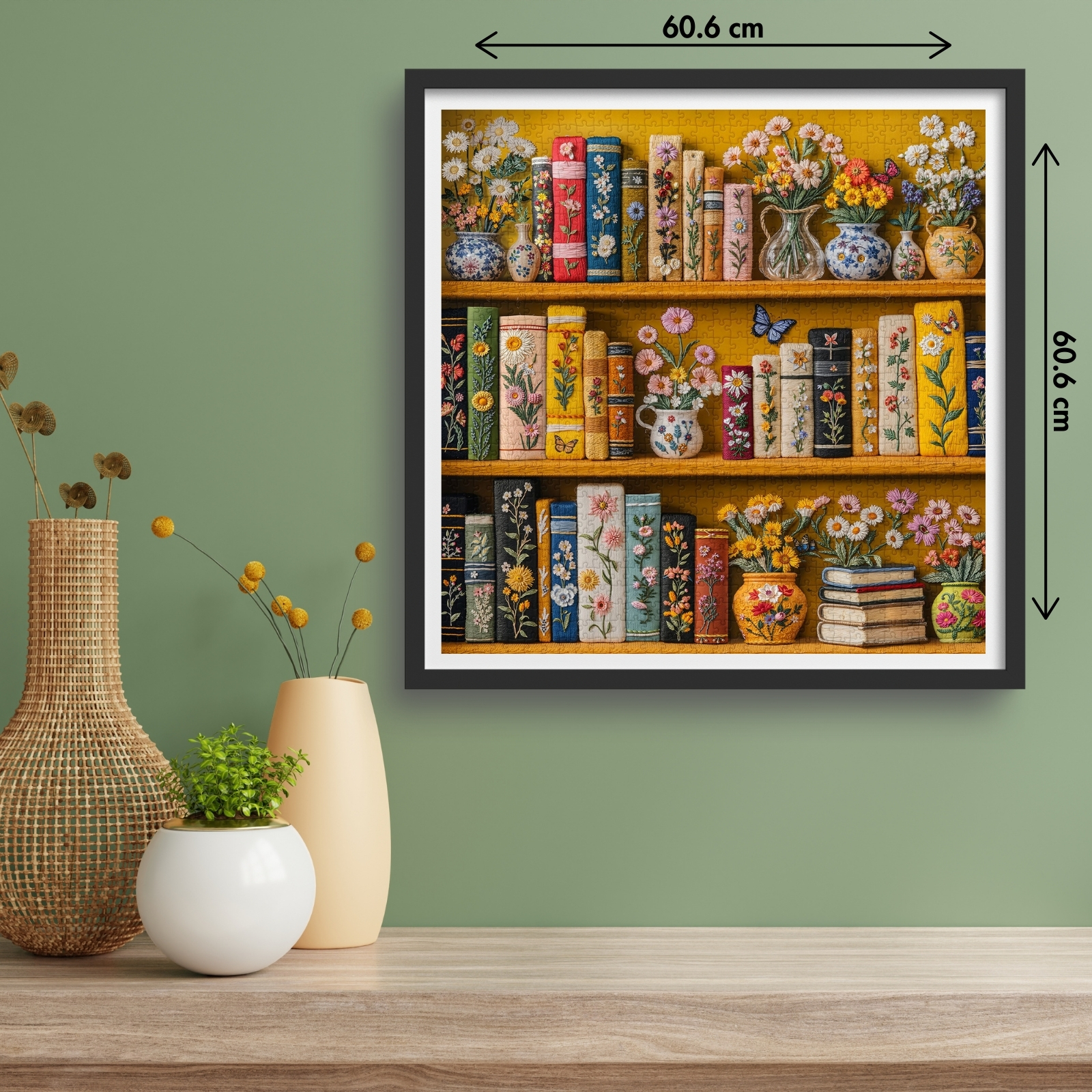 Floral Chapters 1000 Piece Jigsaw Puzzle for Adults