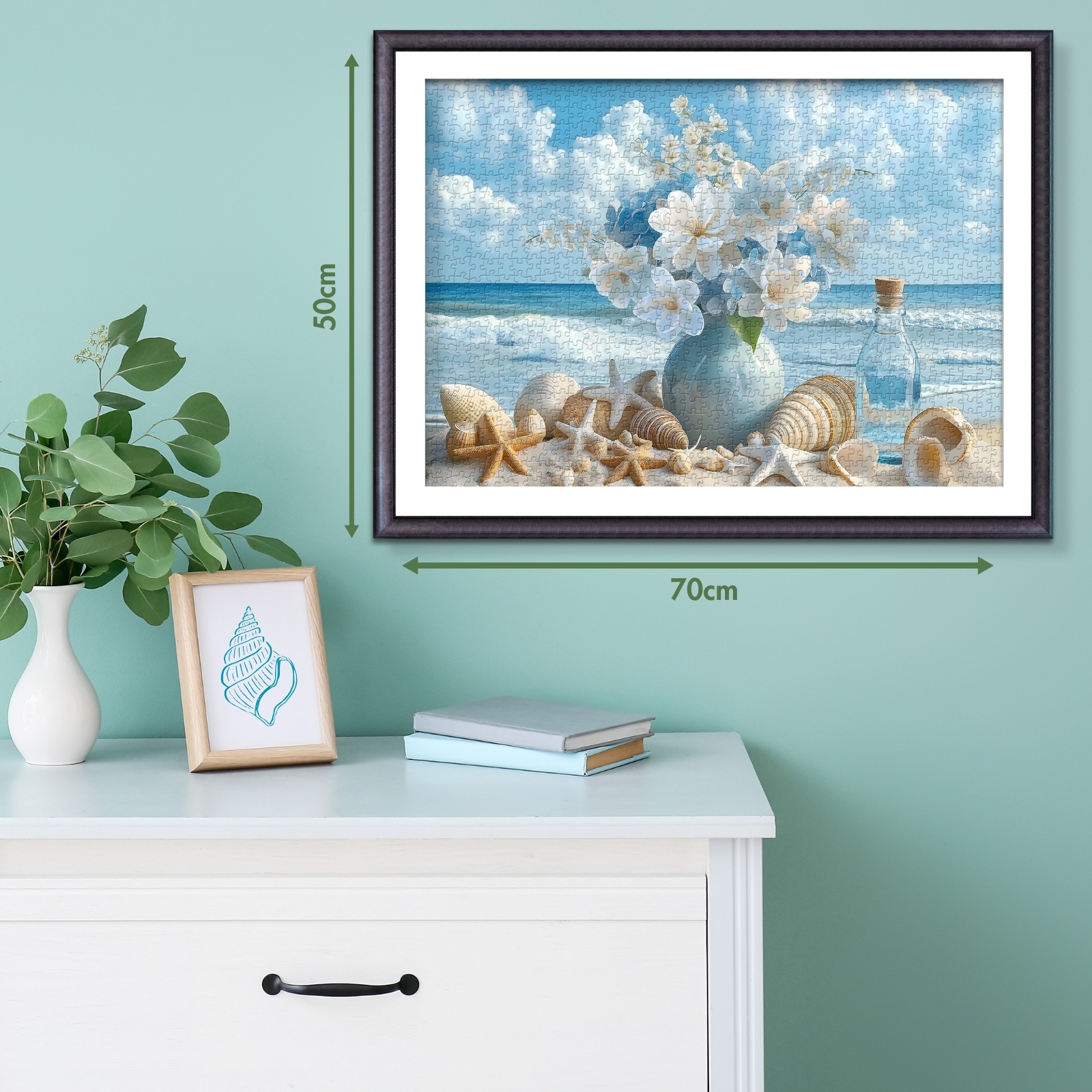 Ocean Blooms 1000 Piece Jigsaw Puzzle for Adults