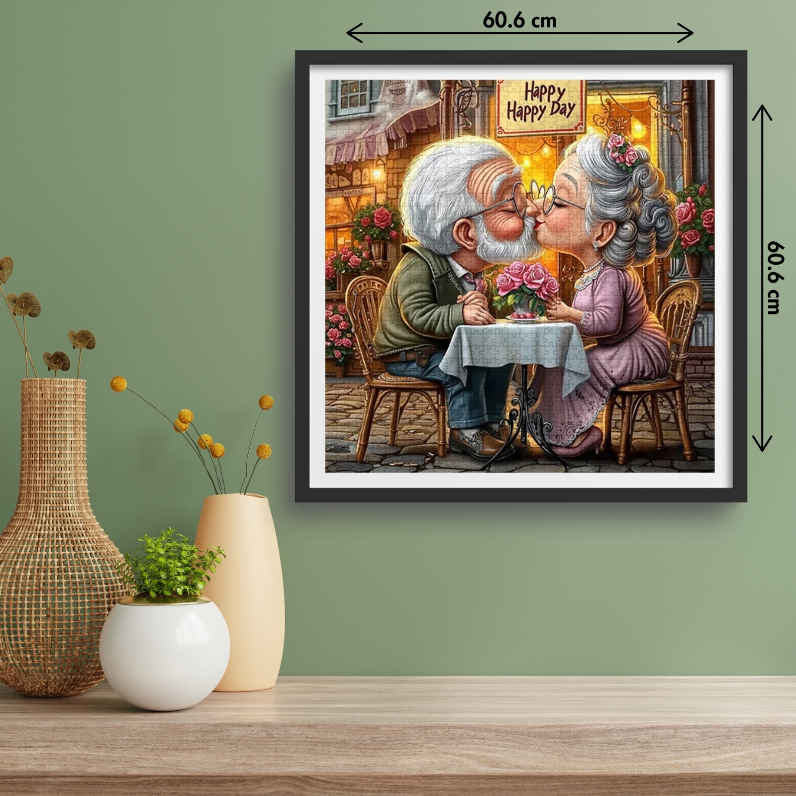 Romantic Date 1000 Piece Jigsaw Puzzle for Adults