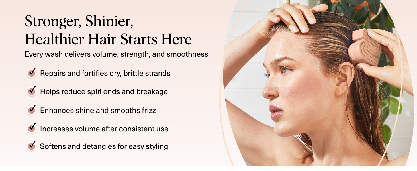 Kitsch Rice Water Shampoo Bar For Hair Growth