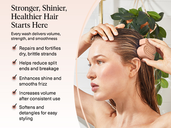 Kitsch Rice Water Shampoo Bar For Hair Growth