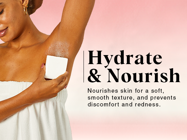 Kitsch Shaving Soap for Women - Hydrating Shave Butter & Shave Soap Bar - Nourishing Bar Soap for Smooth, Irritation-Free Shave &ndash; Paraben, Silicone & Sulfate-Free - Vegan, Made in USA  - 113g