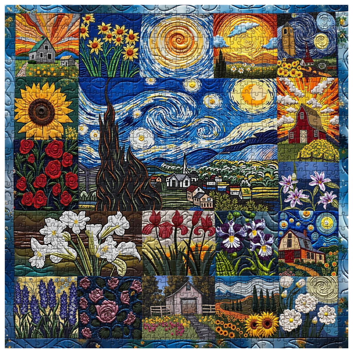 Van Gogh's Rhapsody Jigsaw Puzzle 1000 Pieces