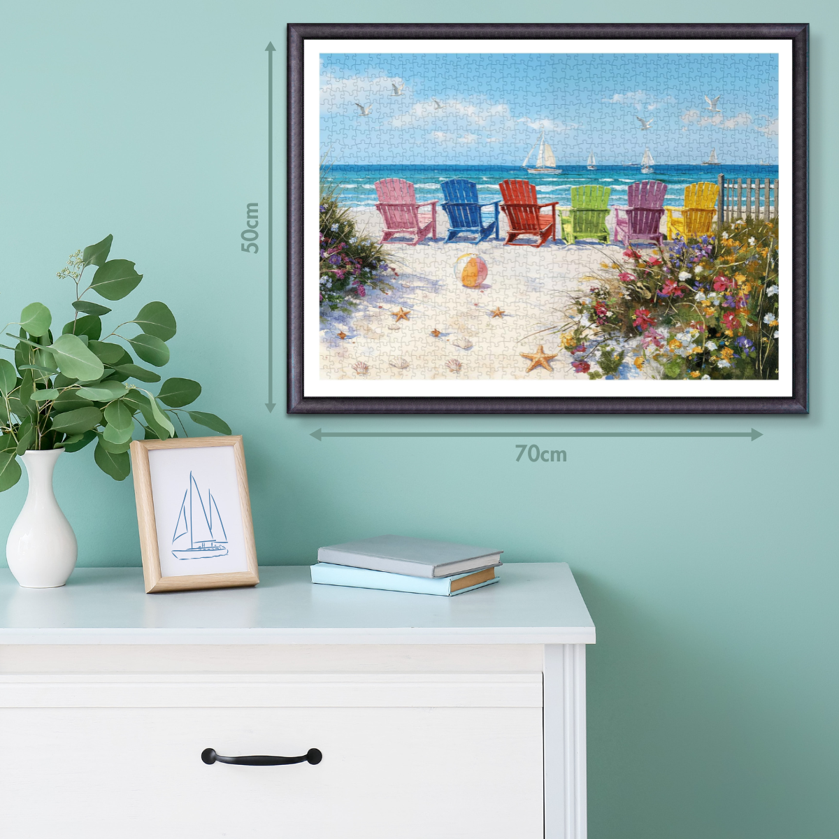 Coastal Breeze Jigsaw Puzzle 1000 Pieces