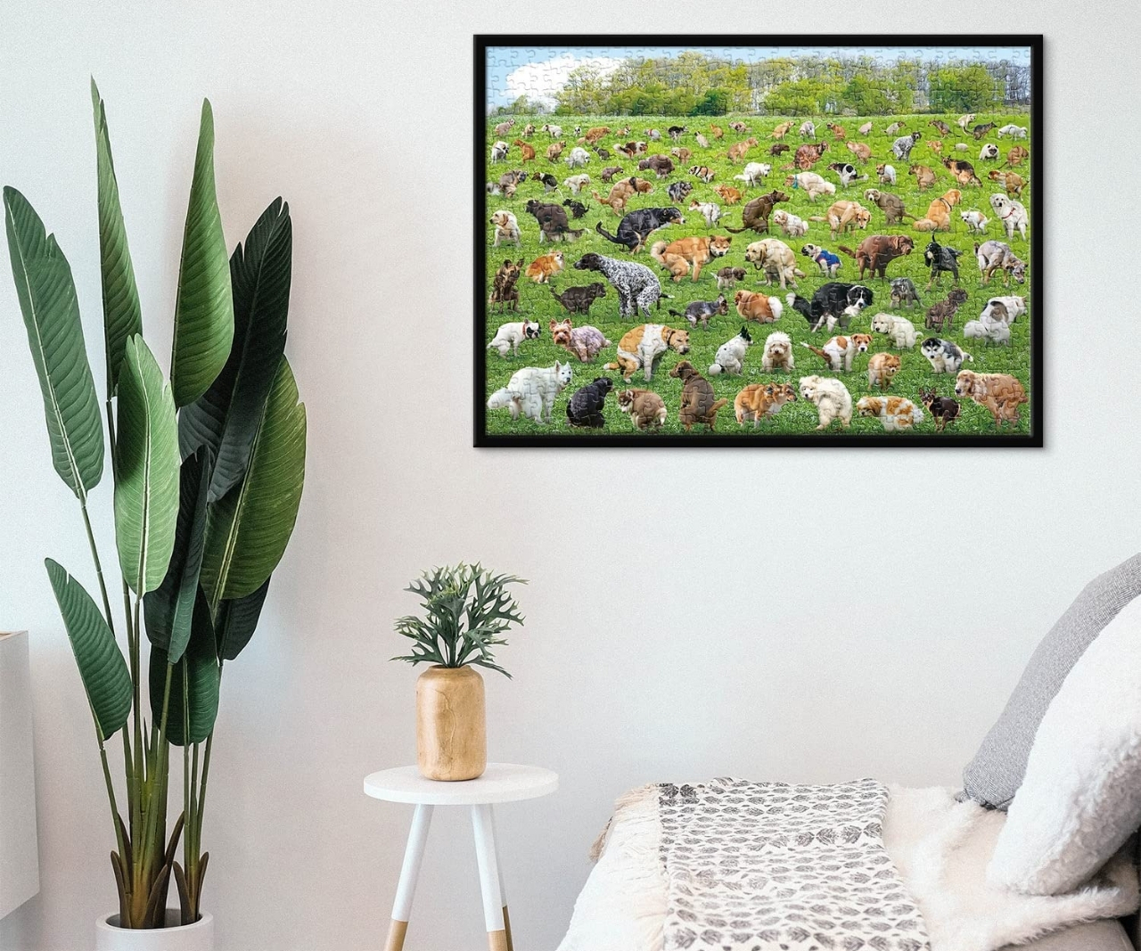 Well made 1000 piece adult jigsaw puzzle