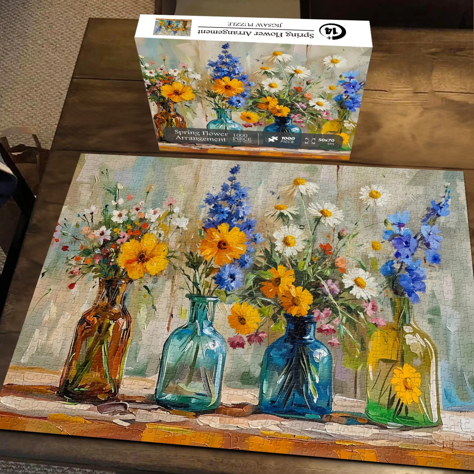 Spring Blooms 1000 Piece Jigsaw Puzzle for Adults