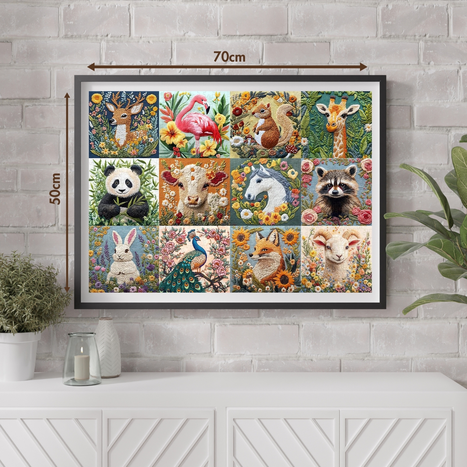 Stitch & Nature 1000 Piece Jigsaw Puzzle for Adults