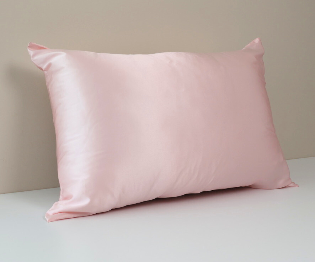 Pink Silk Pillowcase 22 Momme 100% Mulberry Silk Grade 6A 70x50cm Hidden Zipper