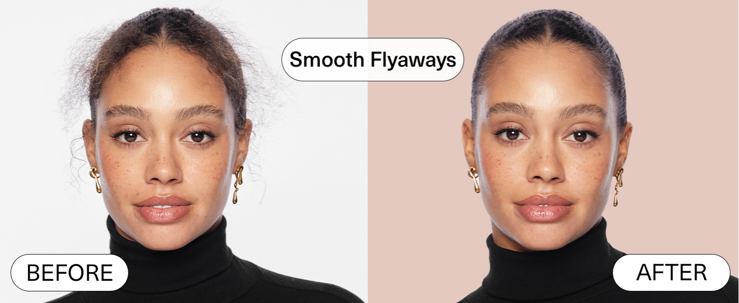 Kitsch Fly Away Stick for Hair - Taming Wand with Biotin, Aloe & Vitamin E - Clear Serum-Like Gel Hair Mascara for Baby Hairs - Lightweight & Multi-Use Hair Stick | Ideal Gifts for Women - 18mL