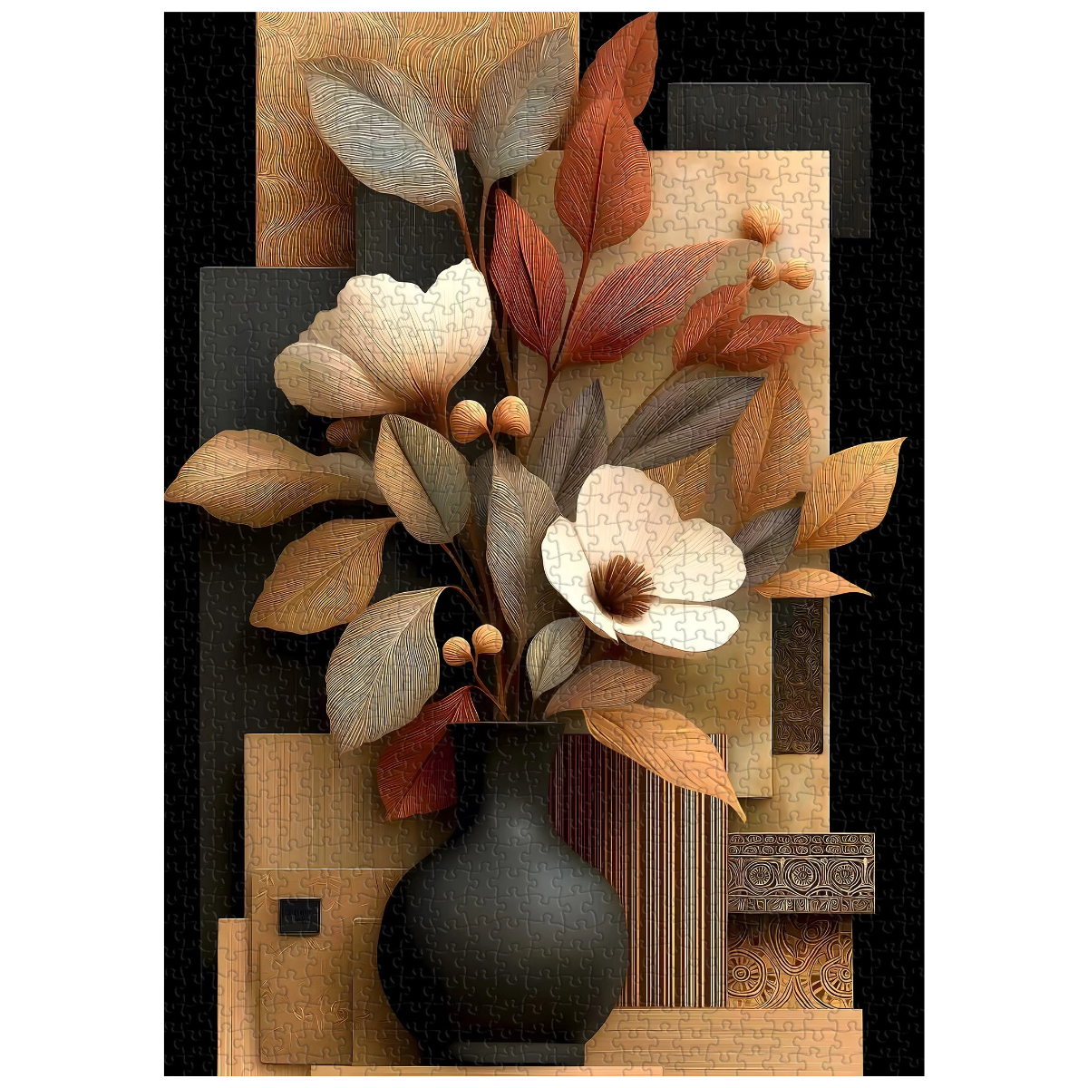 Timber Blooms Jigsaw Puzzle 1000 Pieces