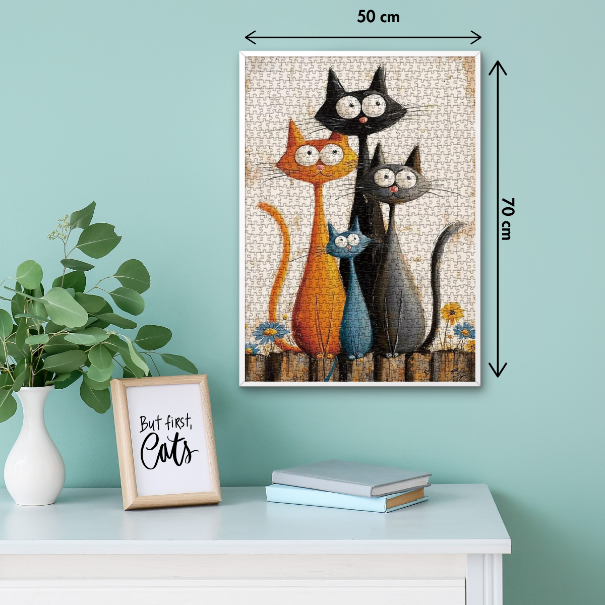Charming Cats Jigsaw Puzzle 1000 Pieces