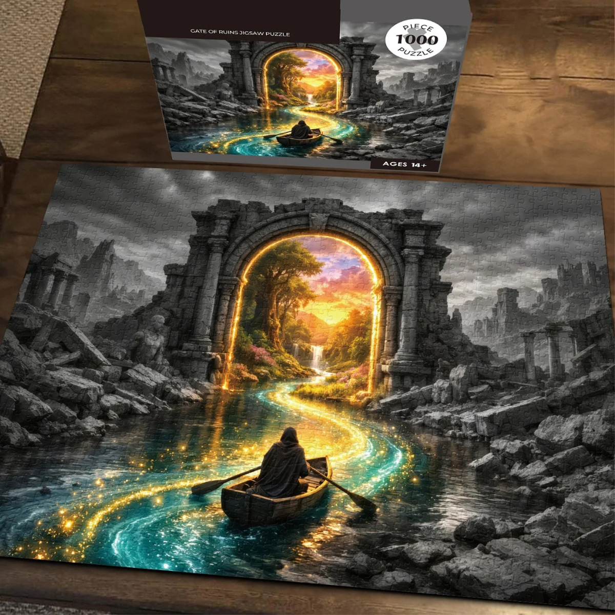 Gate of Ruins Jigsaw Puzzle 1000 Pieces