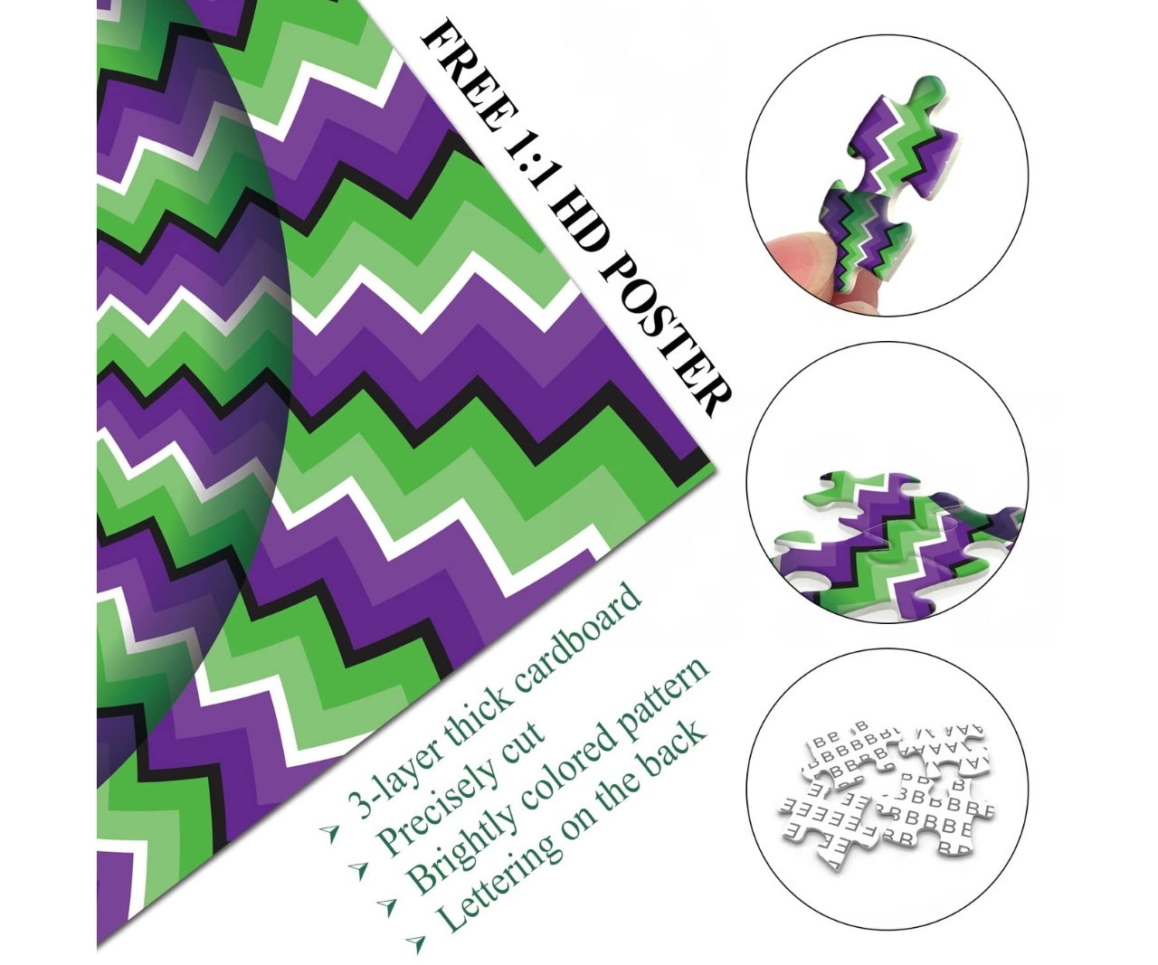 Rotating Ripple Jigsaw Puzzle