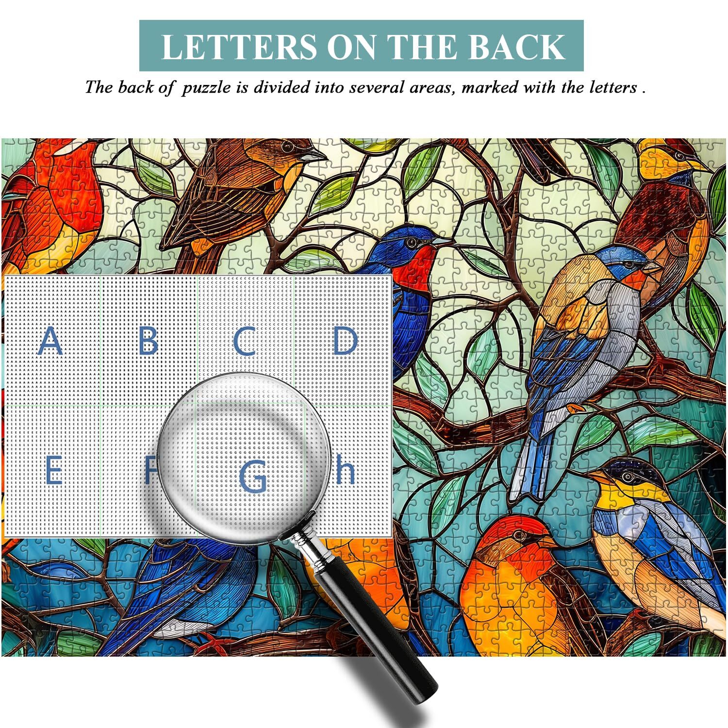 The hard bird jigsaw puzzles for adults are made of recyclable three-layer cardboard