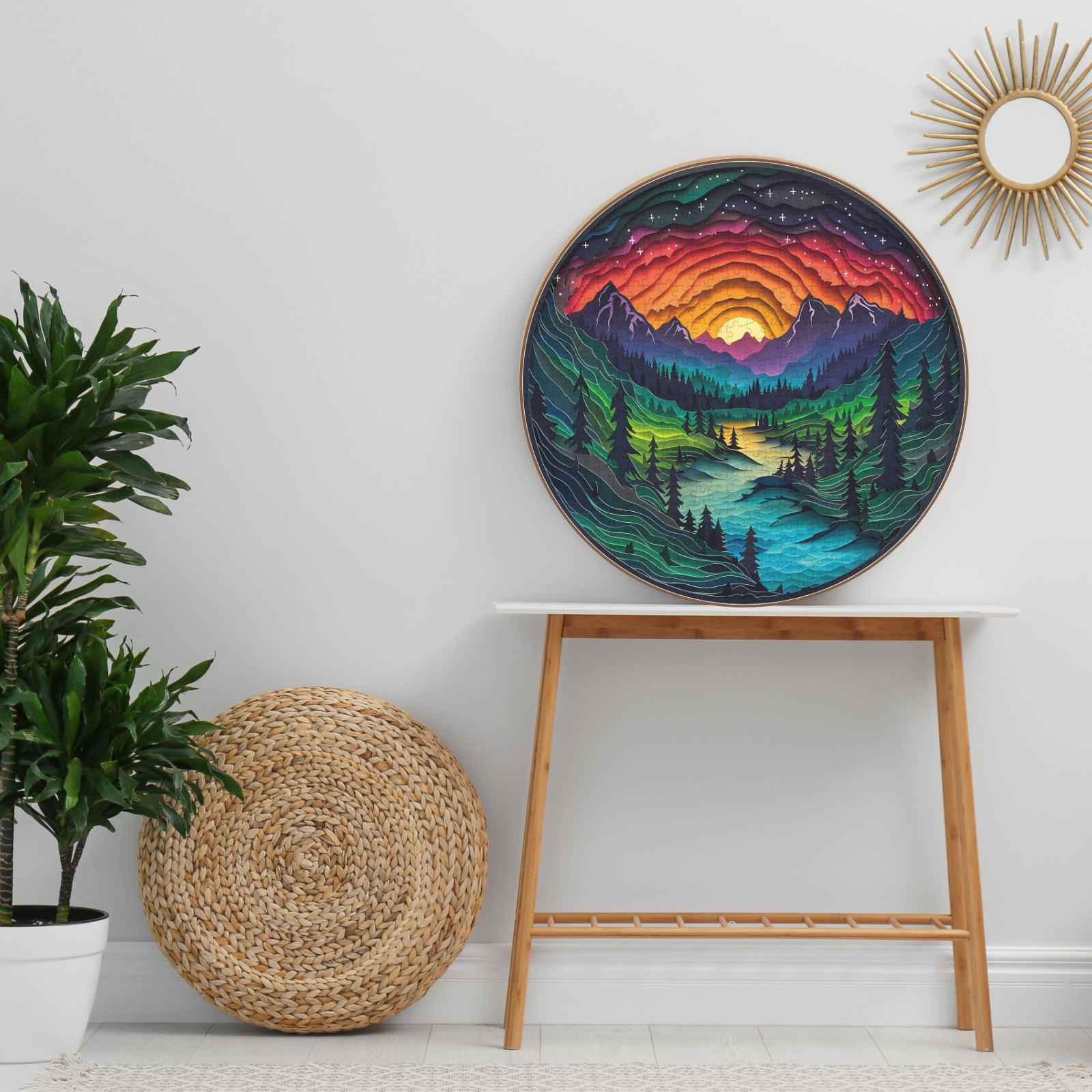 Forest Dreamscape 1000 Piece Jigsaw Puzzle for Adults - Wall Decor