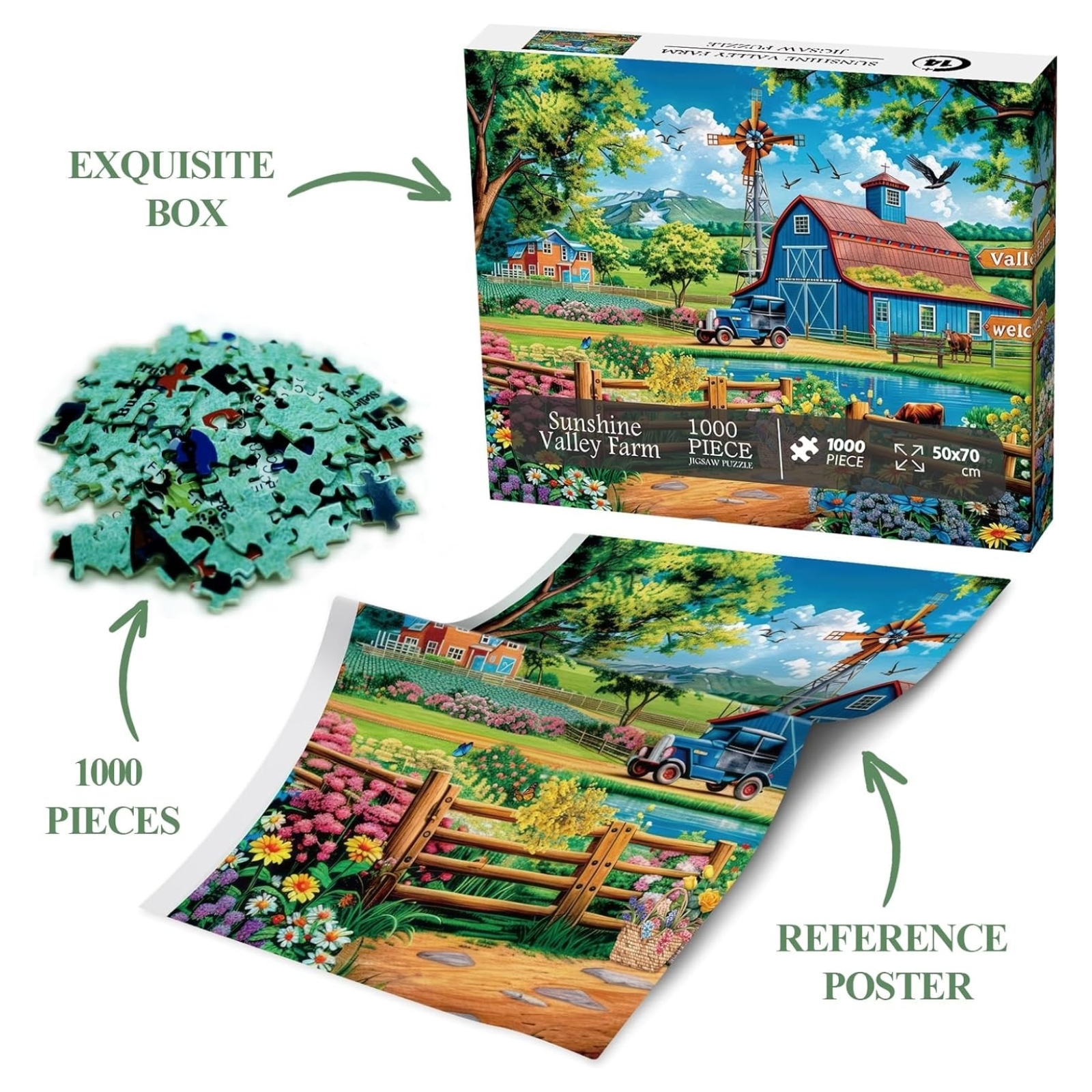 Extra-thick white cardboard, soy printing ink, precision cutting technology and superior printing technology are the absolute quality assurance!