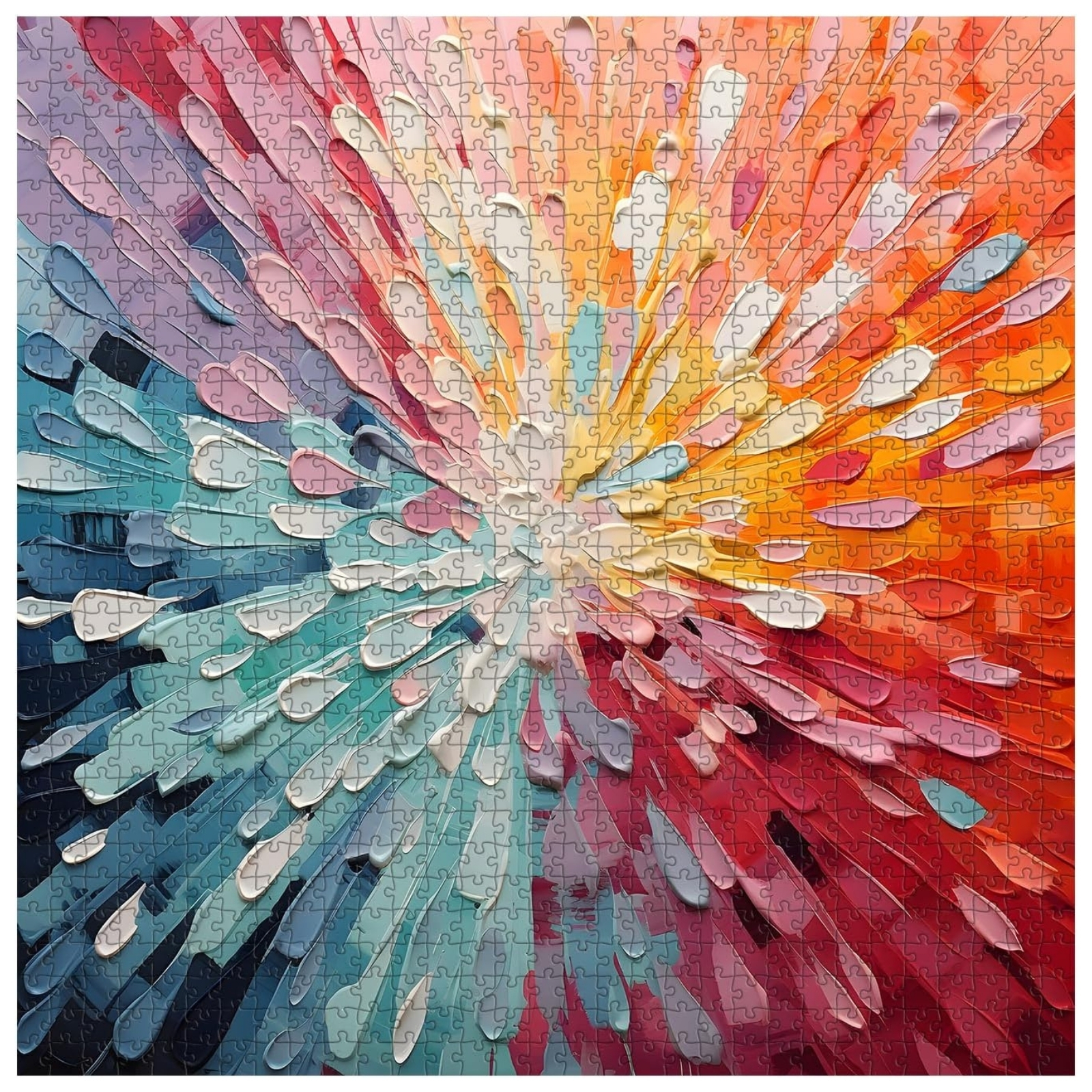 Color Explosion 1000 Piece Jigsaw Puzzle for Adults