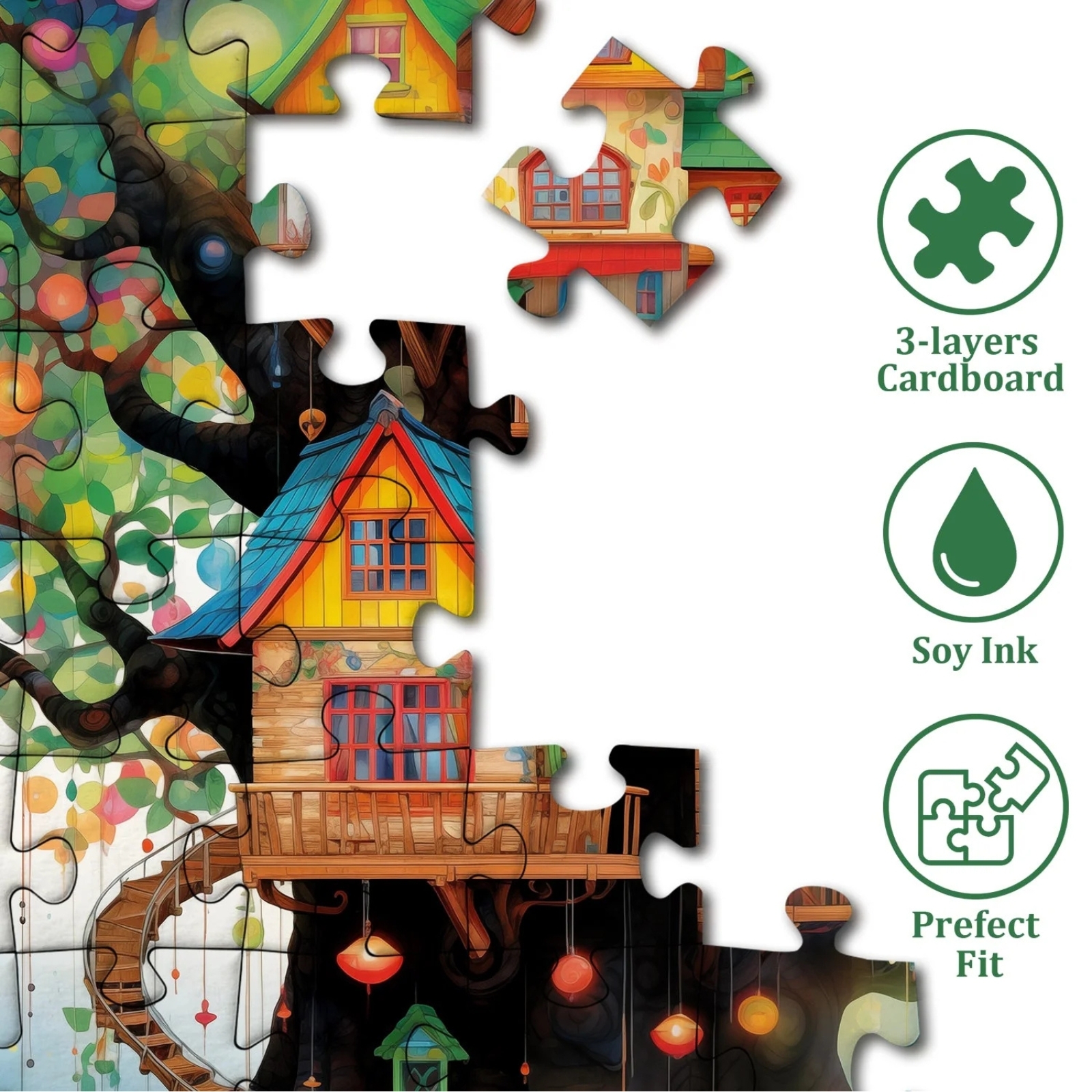 Dream Treehouse 1000 Piece Jigsaw Puzzle for Adults
