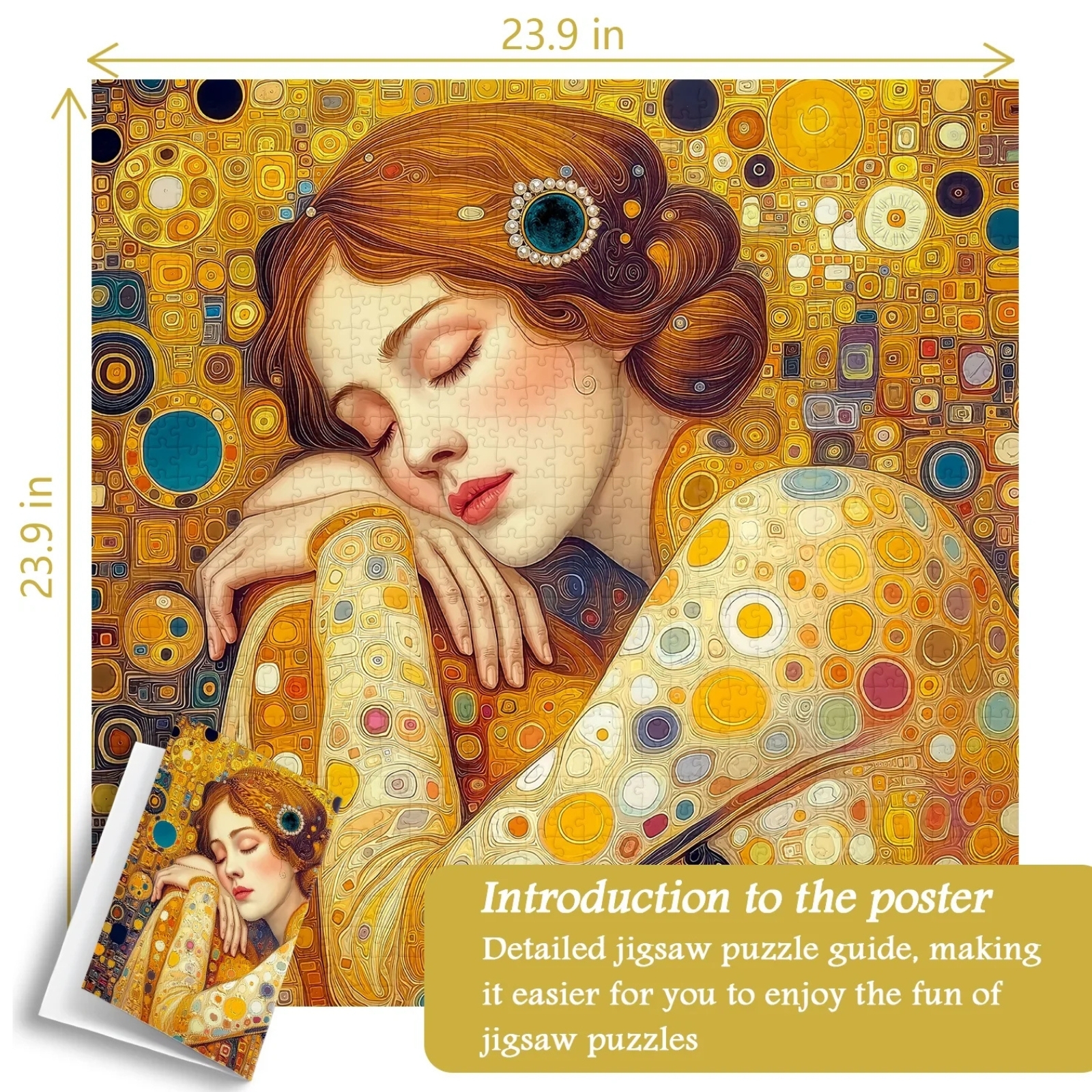 Golden Reverie 1000 Piece Jigsaw Puzzle for Adults